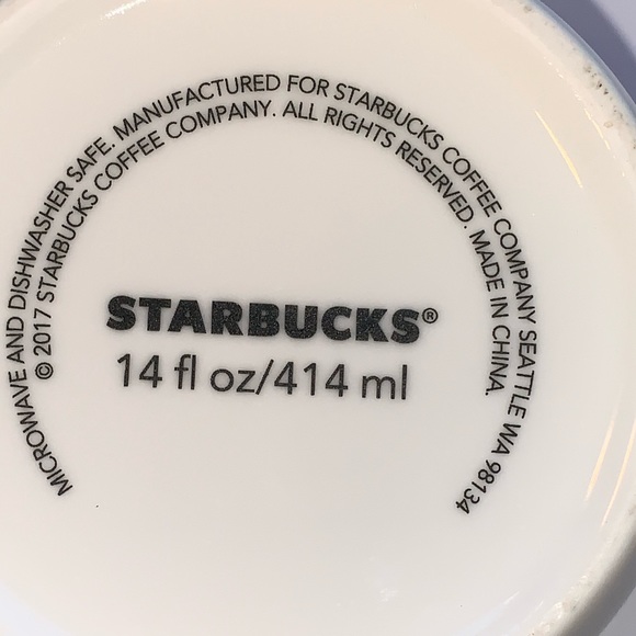 Set of 2 Classic Starbucks Mugs w/ Mermaid 14oz. - Picture 5 of 7